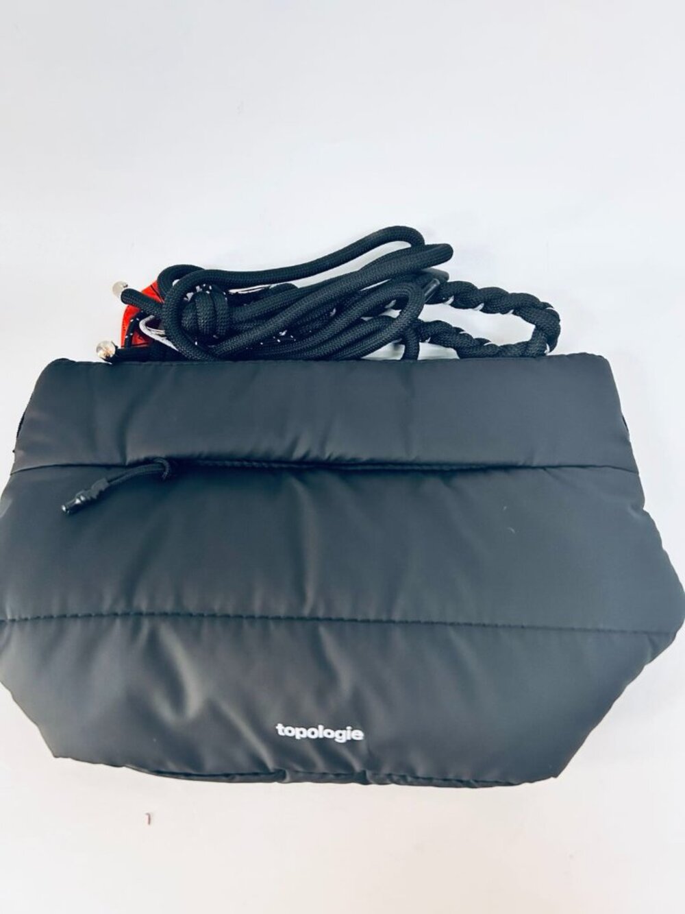 Pre-owned Topologie Crossbody Bag Shoulder Bag Black Fashion Casual